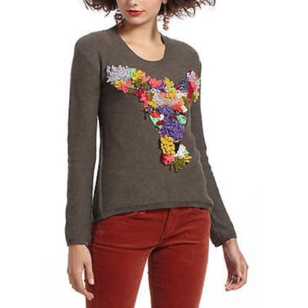 Deer Sweater Anthropologie